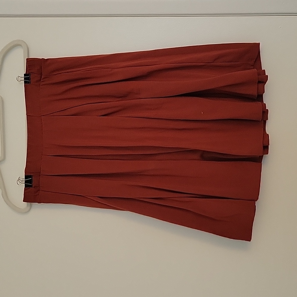 LulaRoe Madison Skirt burnt orange